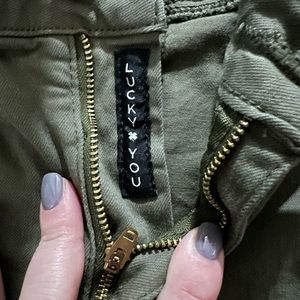 18W Lucky Brand Jeans Olive